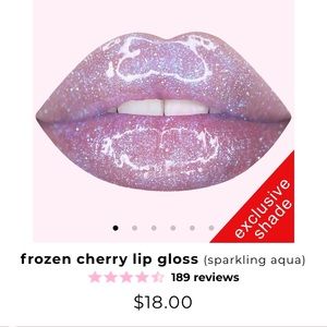Limecrime frozen cherry lipgloss